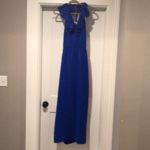 Beautiful Amanda Uprichards silk backless gown